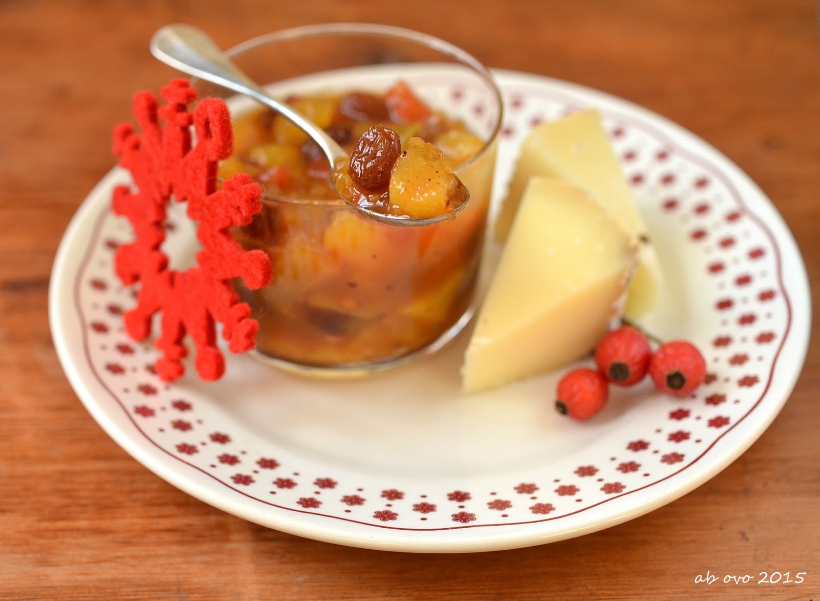 Chutney di pere allo zafferano