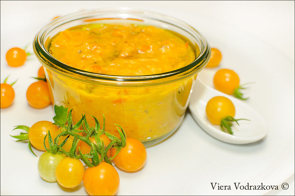 Chutney di pomodorini selvatici gialli a modo mio