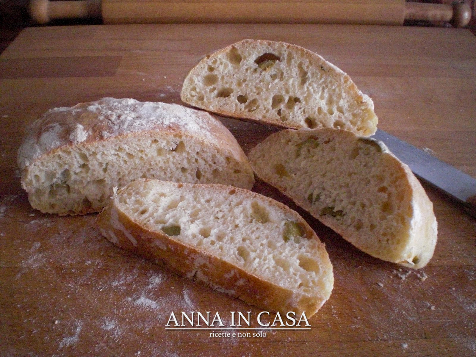 Ciabatta alle olive