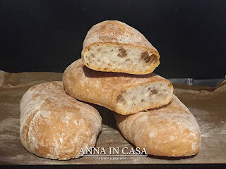 Ciabattine con lievito di birra