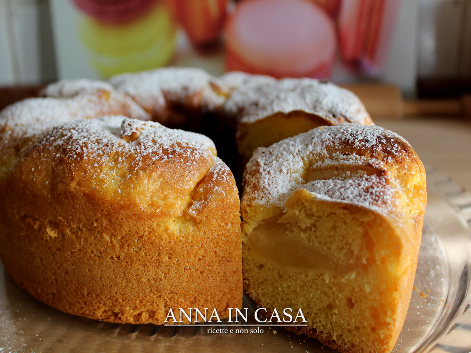 Ciambella 7 vasetti con mele – cotta nella pentola fornetto petronilla (anche con versilia)