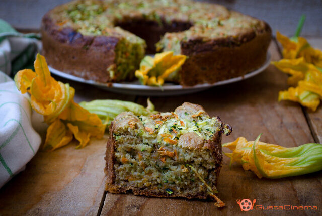 Ciambella 7 vasetti salata con zucchine e carote