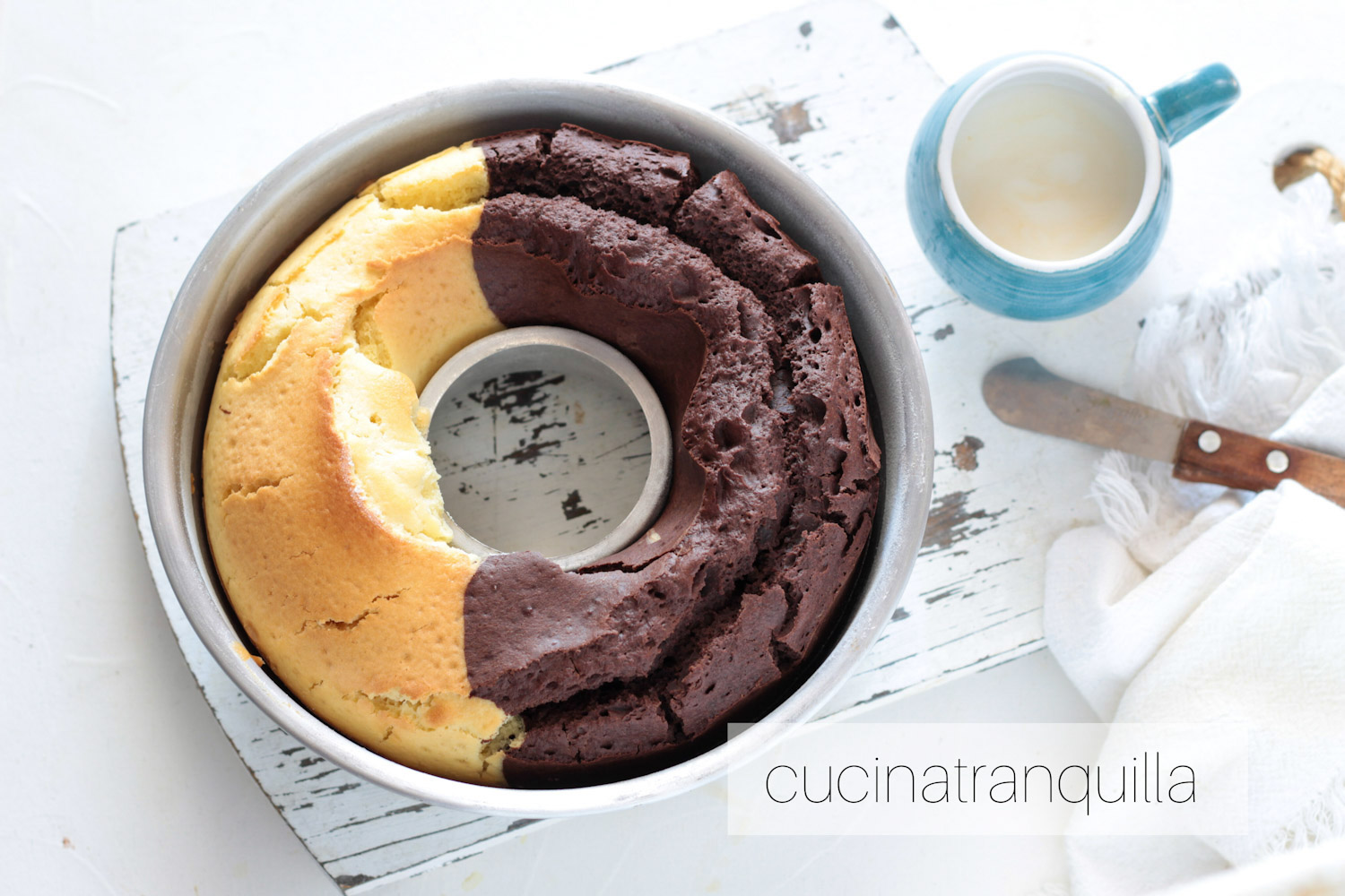 Ciambella abbraccio senza panna