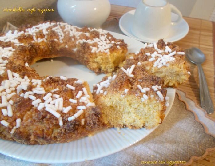 Ciambella agli agrumi