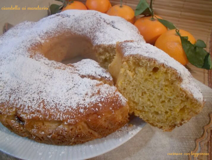 Ciambella ai mandarini