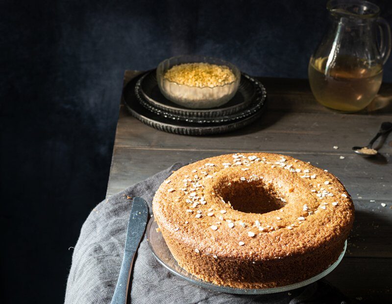 Ciambella al farro avena e cocco