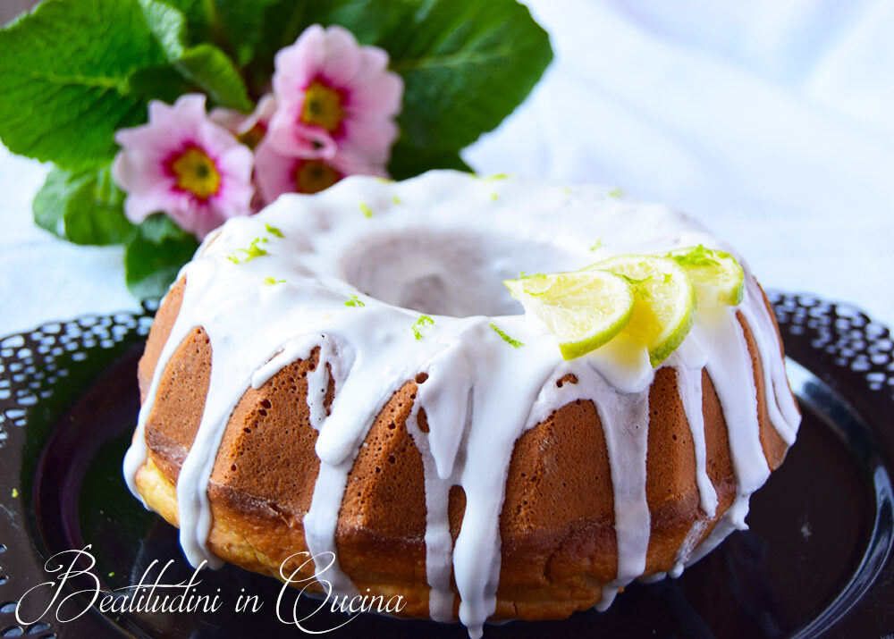 Ciambella al lime e latte di cocco seguilestagioni