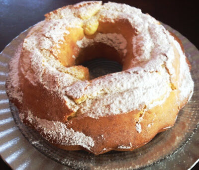 Ciambella al limone senza glutine
