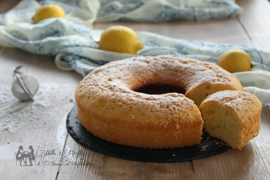 Ciambella al limone senza latte e burro, fornetto versilia e non