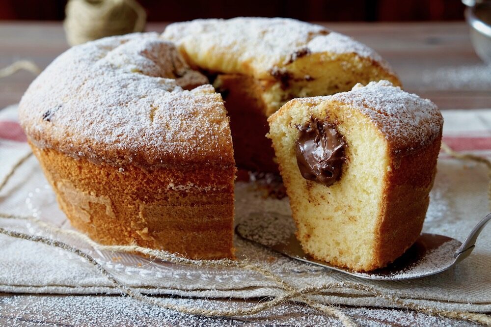 Ciambella al mascarpone e nutella