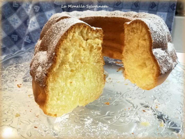 Ciambella al mascarpone e ricotta senza glutine