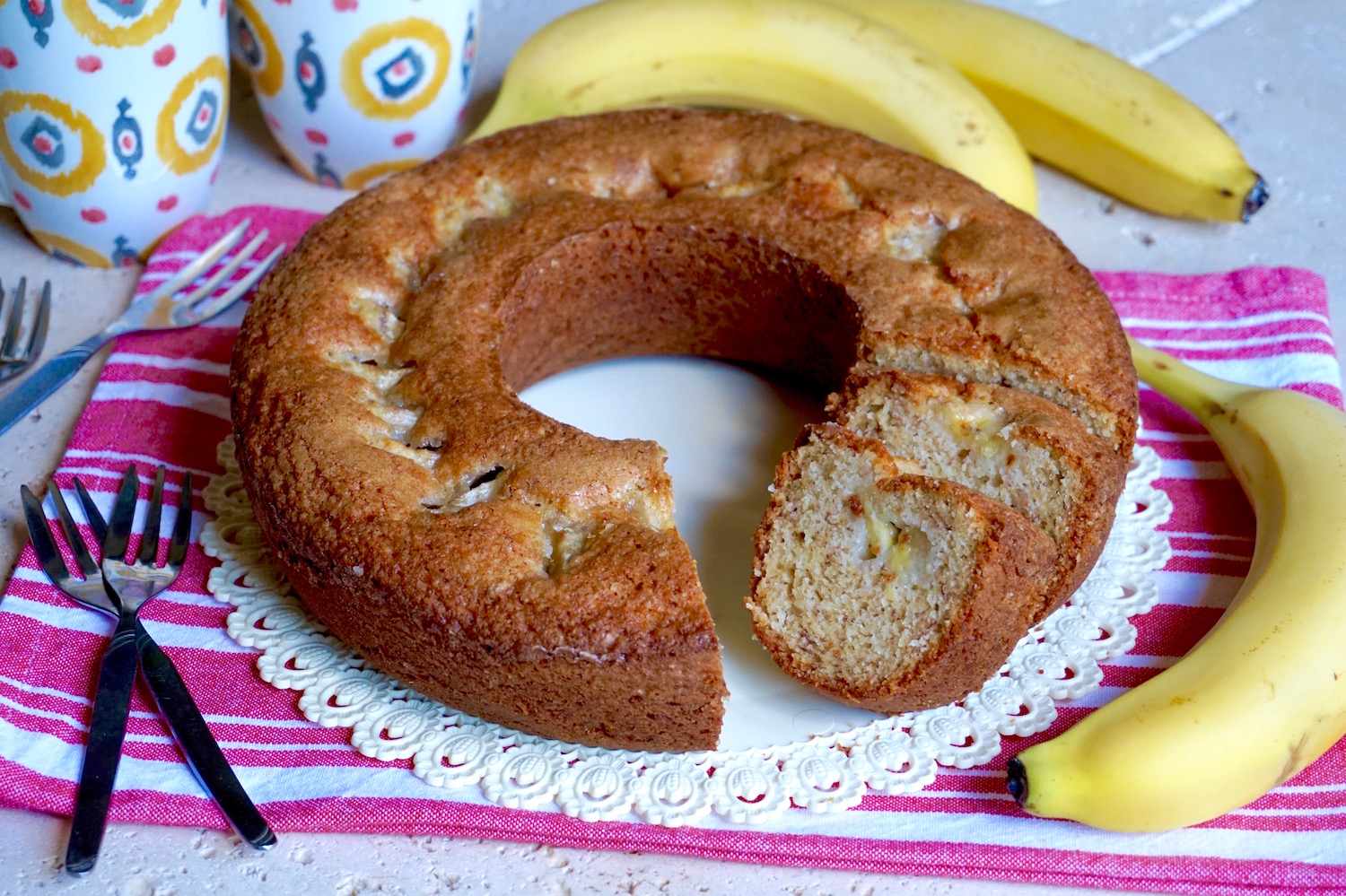 Ciambella alla banana