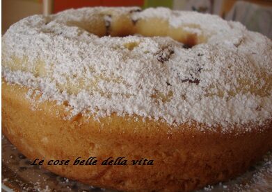 Ciambella all’acqua di Adelaide Melles