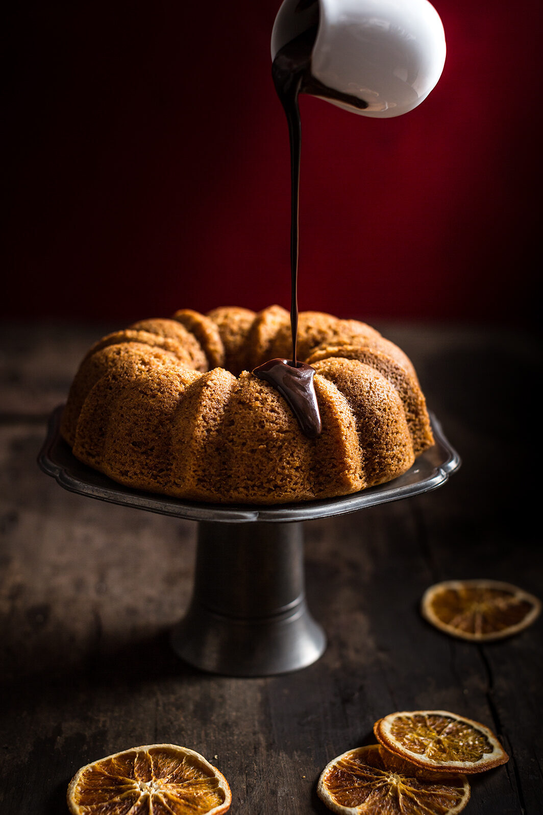 Ciambella all’acqua e arancia sofficcissima – vegan senza zucchero