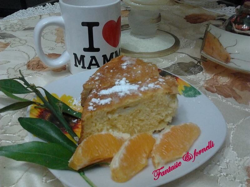 Ciambella arancia e banana
