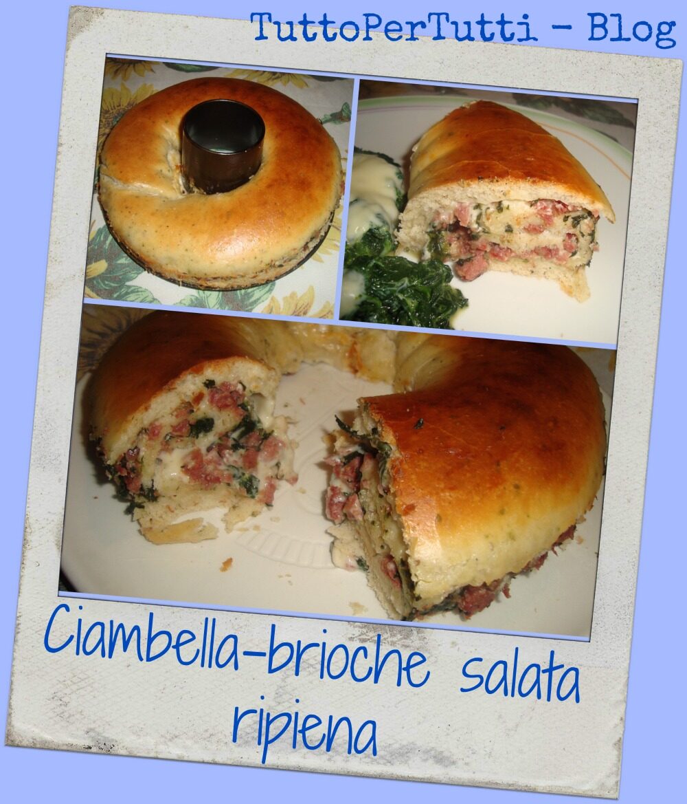 CIAMBELLA-BRIOCHE SALATA RIPIENA