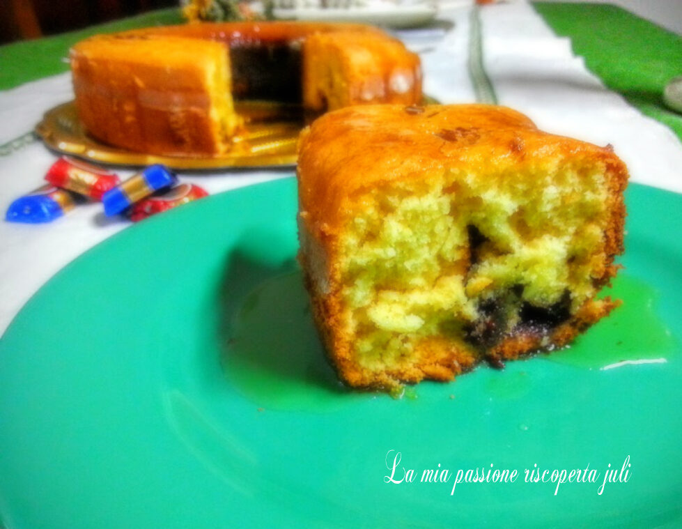 Ciambella con gelatina arancia
