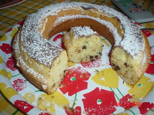 Ciambella con la panna