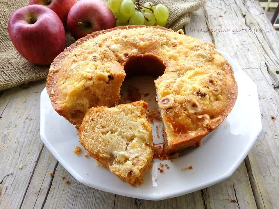 Ciambella con mele e mosto senza glutine