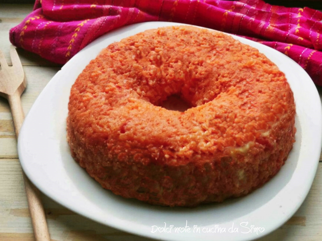 Ciambella di riso al pomodoro