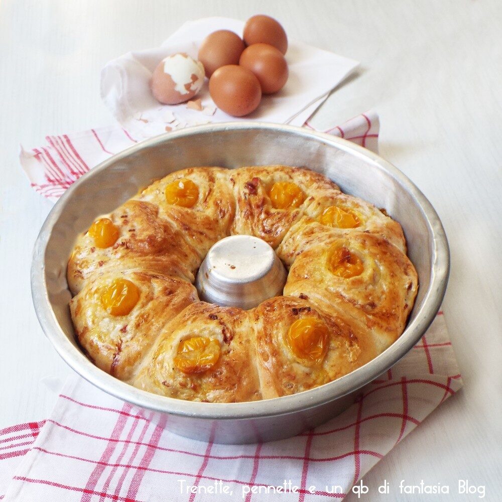 Ciambella di rose salata