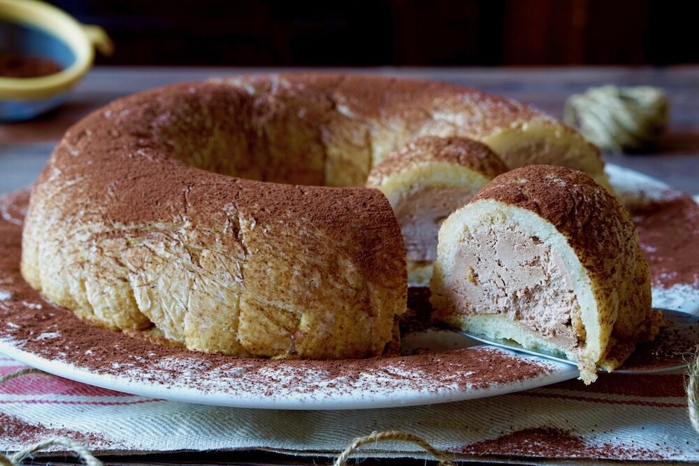 Ciambella fredda pavesini e nutella