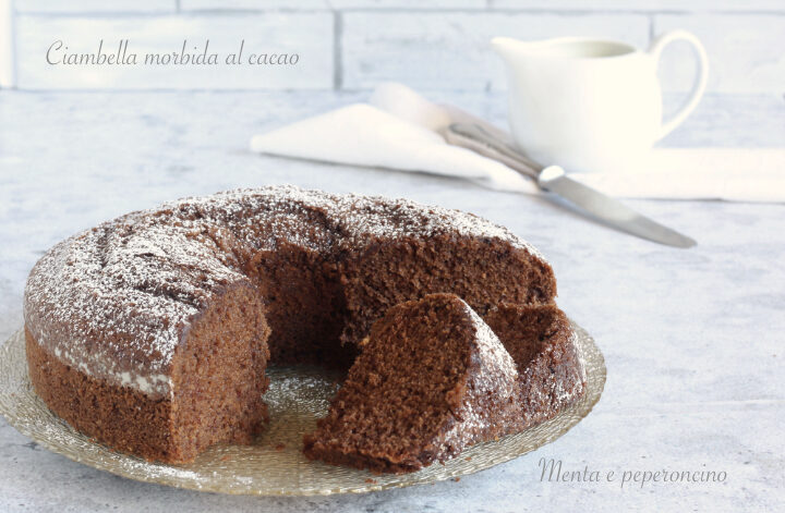 Ciambella morbida al cacao