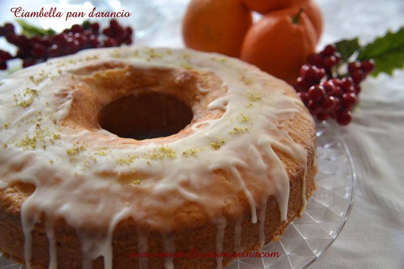 Ciambella pan d’arancio