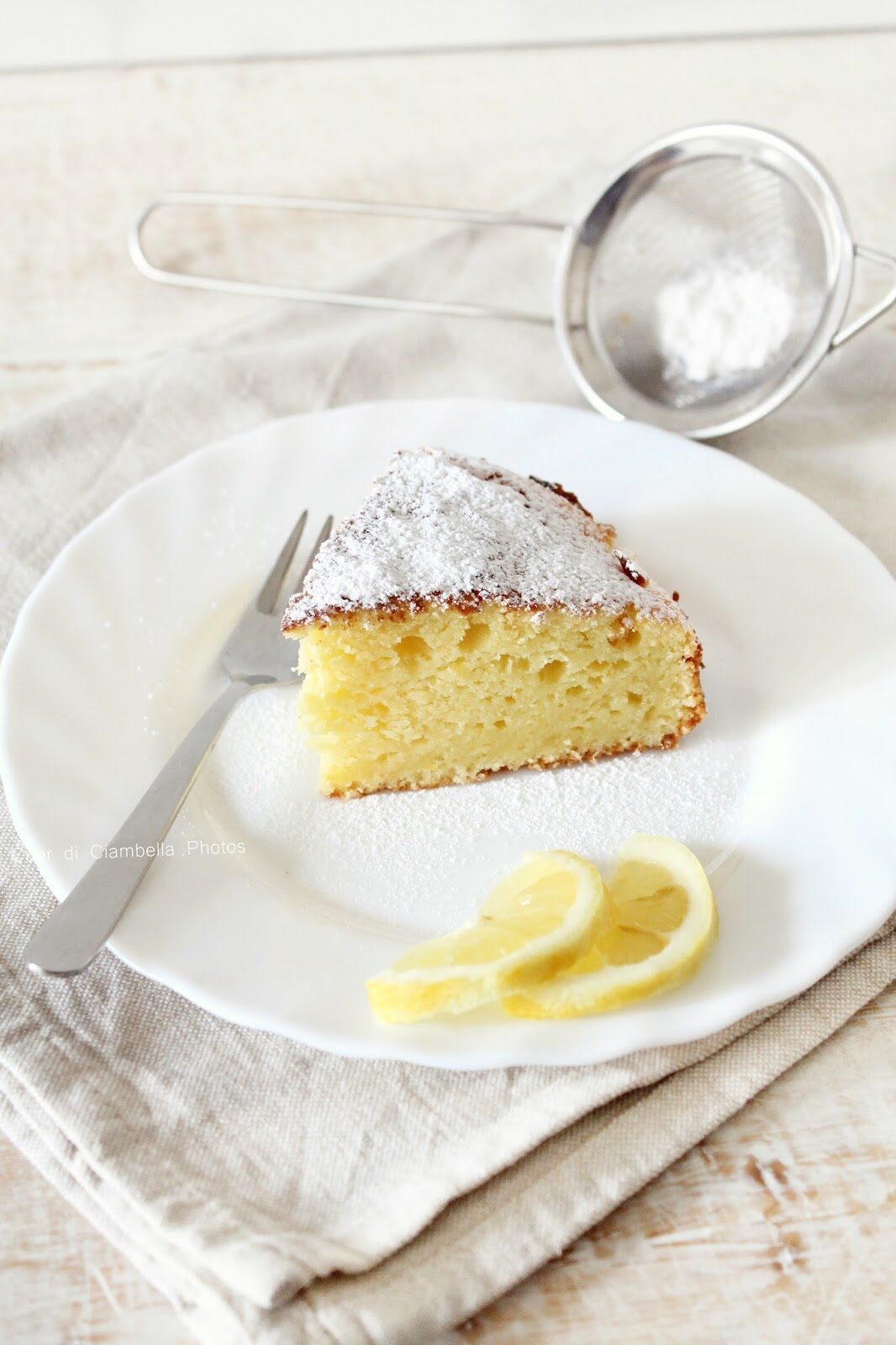 Ciambella Ricotta & Limone e i ricettari della nonna Pia!