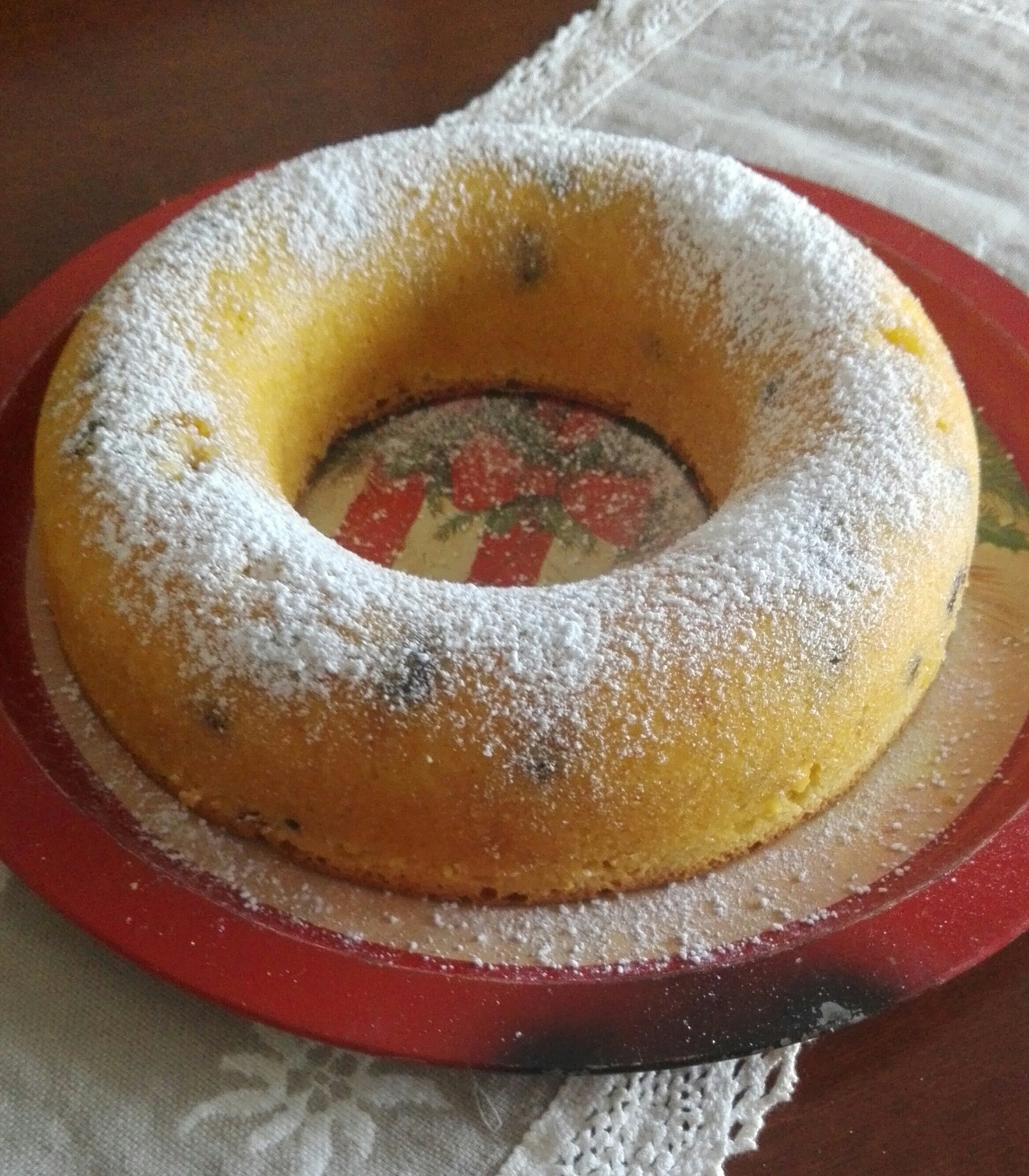 Ciambella romagnola con farina di mais