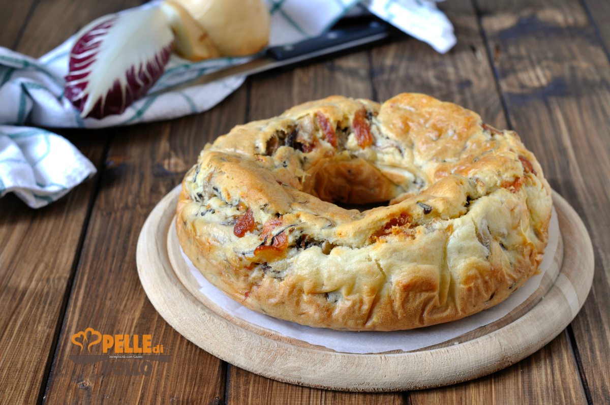 Ciambella salata con solo albumi