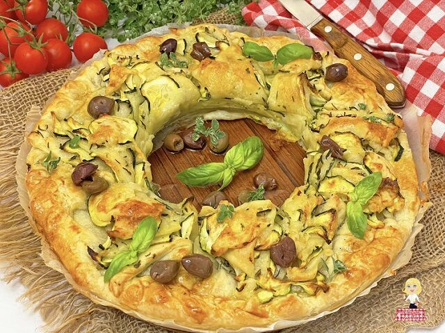 Ciambella salata con zucchine