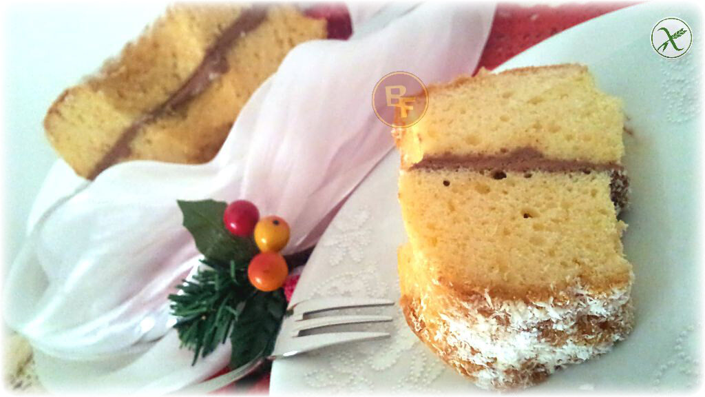 Ciambella senza glutine con crema alla nocciola