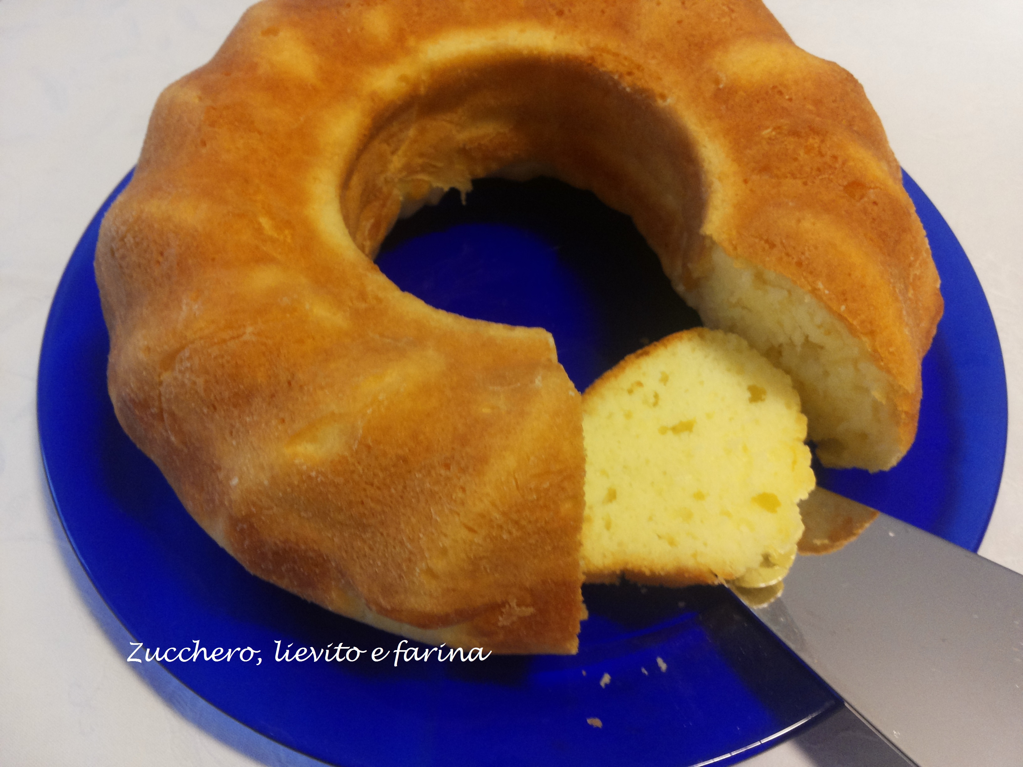 Ciambella senza zucchero