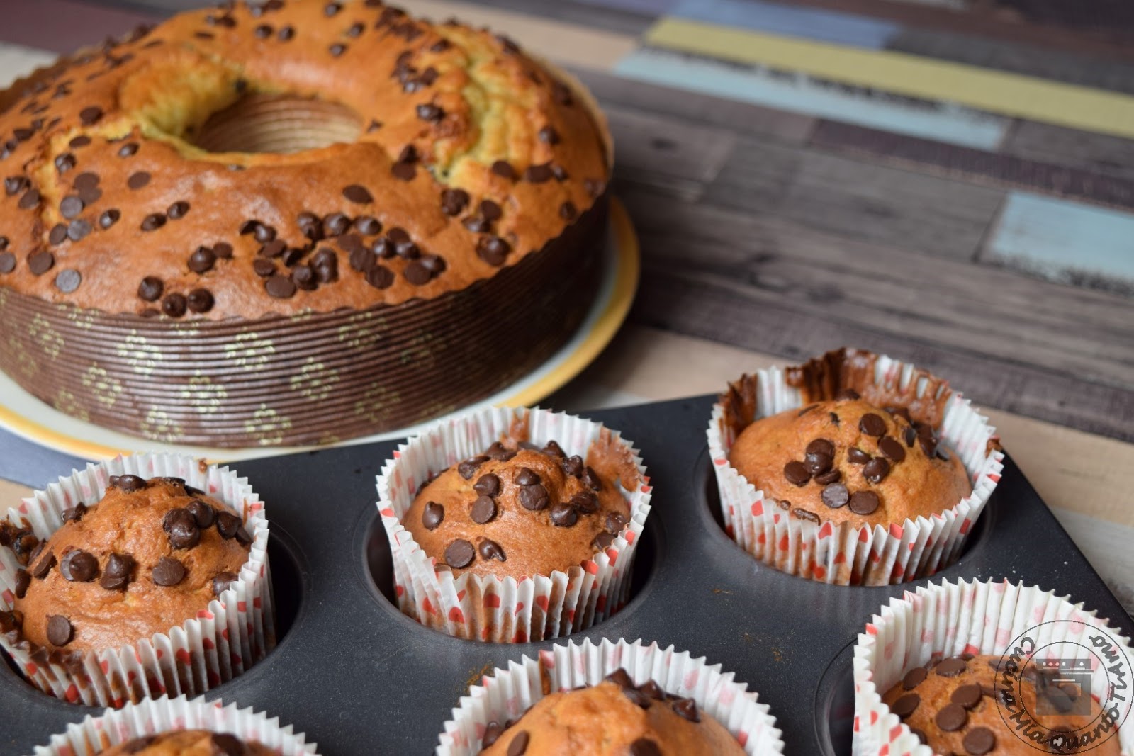 Ciambella sette vasetti senza lattosio