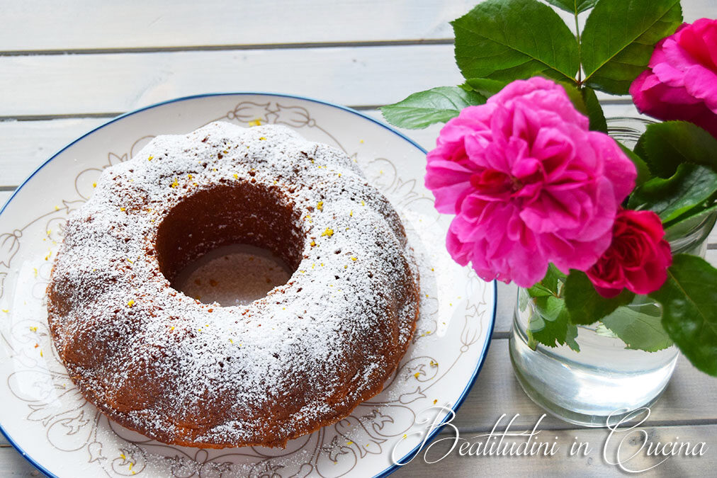 Ciambella soffice al cocco e limone