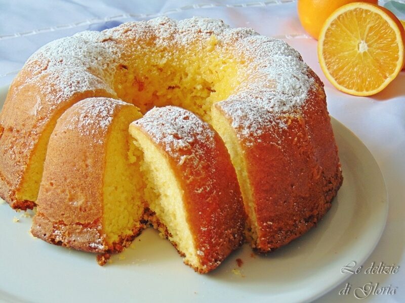 Ciambella soffice all’arancia
