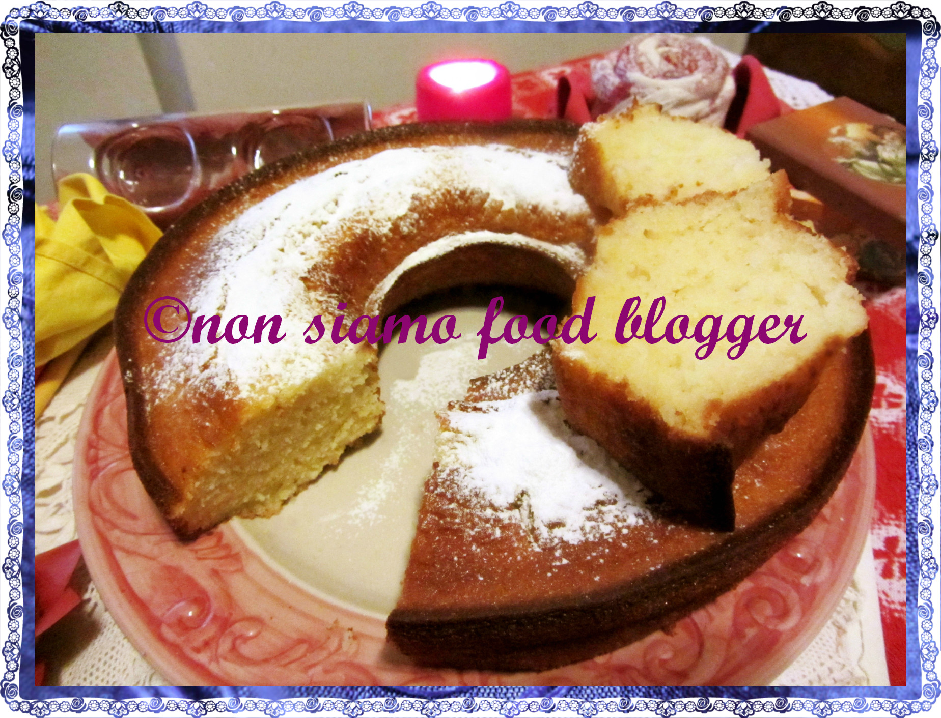 Ciambella soffice allo yogurt