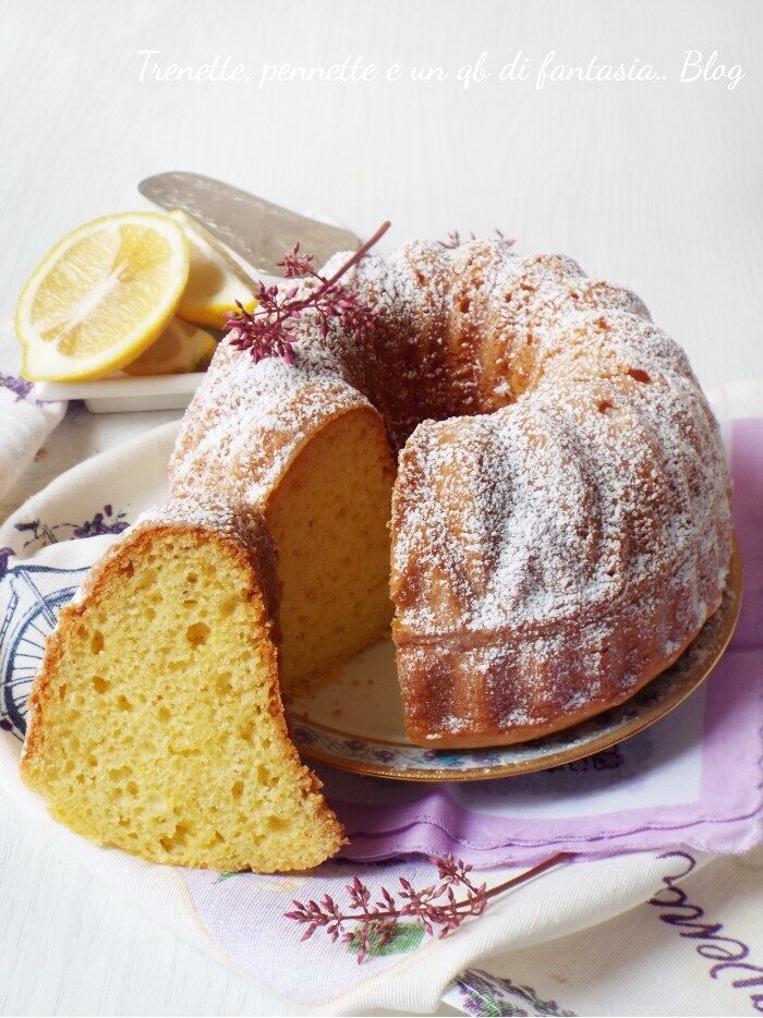 Ciambella soffice di ricotta senza burro