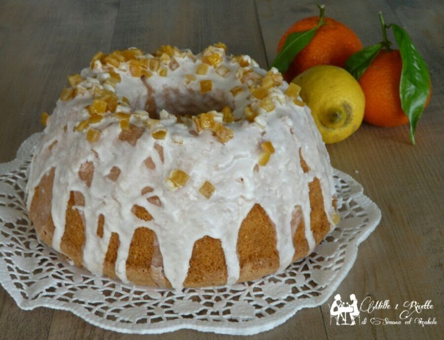 Ciambella sofficissima al profumo di agrumi