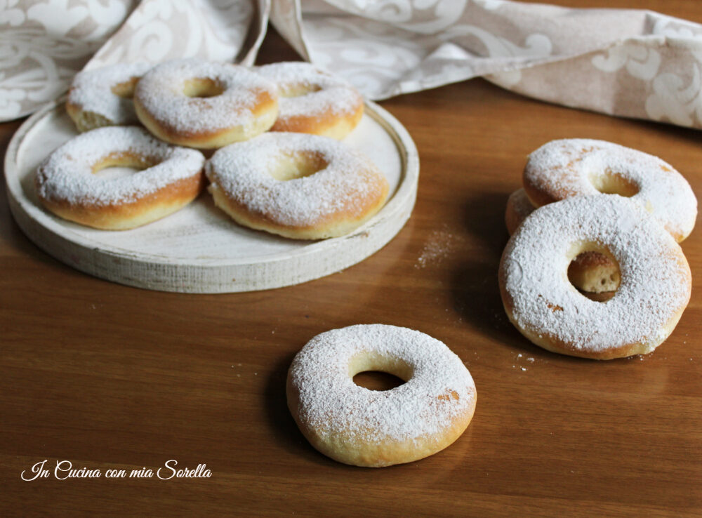 Ciambelle al forno – impasto senza patate