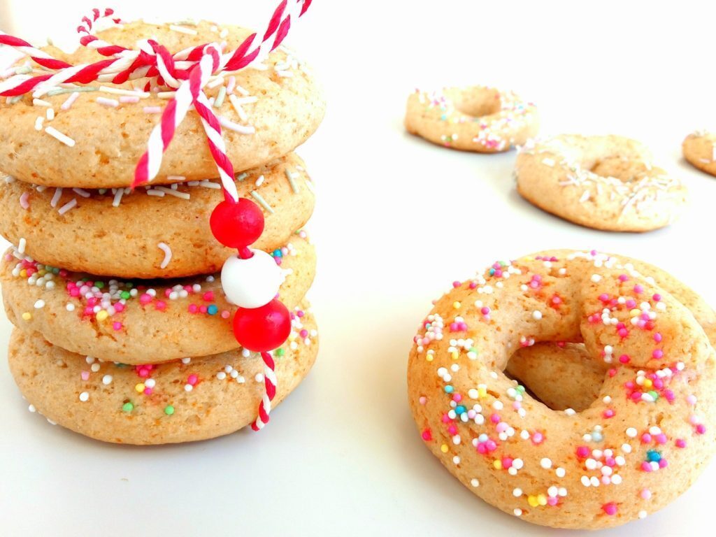Ciambelline allo yogurt e miele