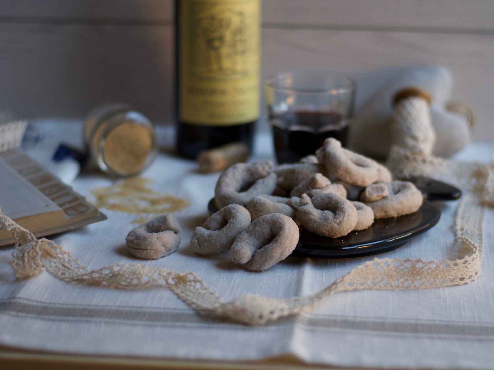 Ciambelline dolci al vino
