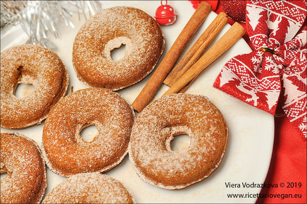 Ciambelline quasi donuts alla zucca speziata