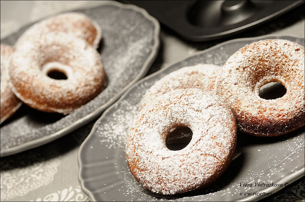 Ciambelline senza glutine all’arancia e limone