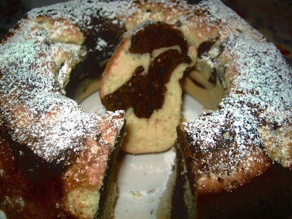 Ciambellone a due