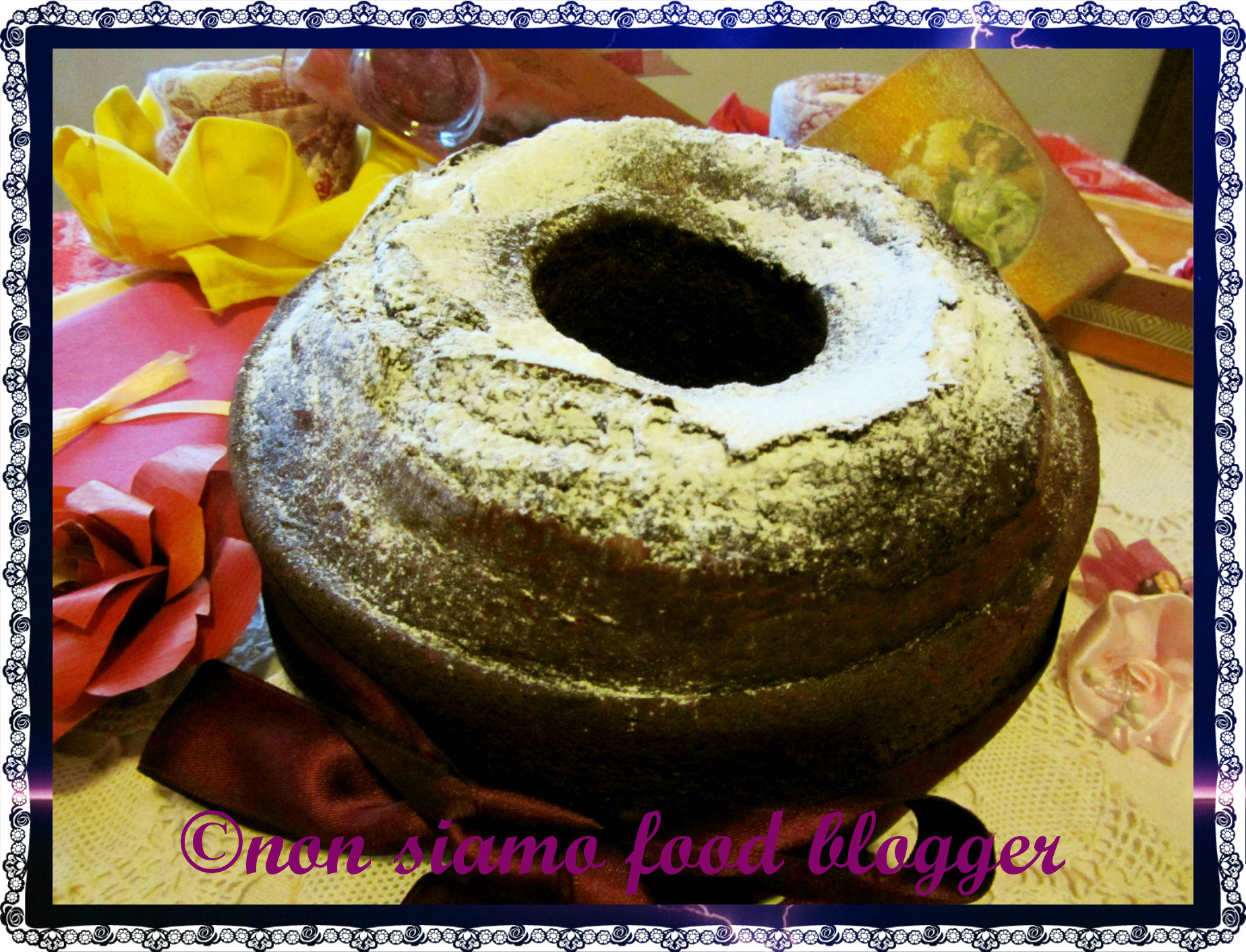 Ciambellone al cioccolato senza burro, ricetta facile e veloce