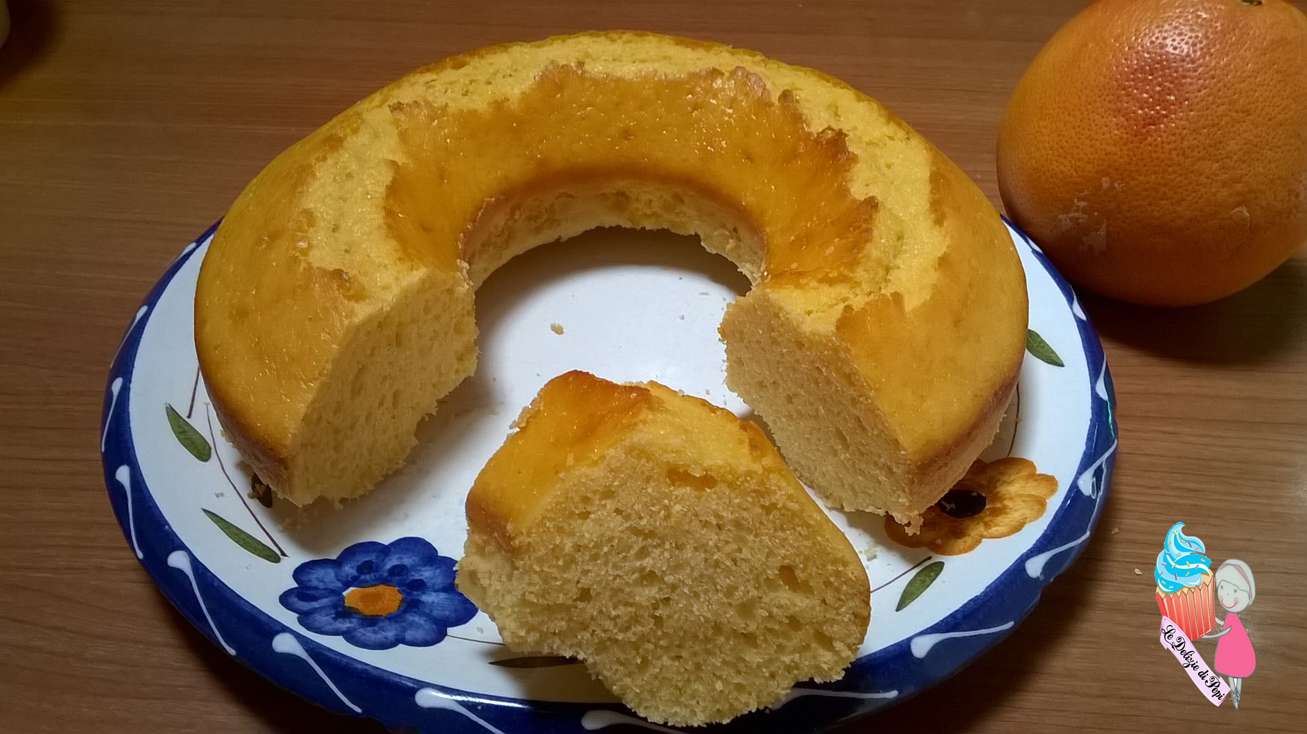 Ciambellone al pompelmo