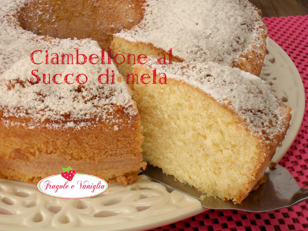 Ciambellone al succo di mela