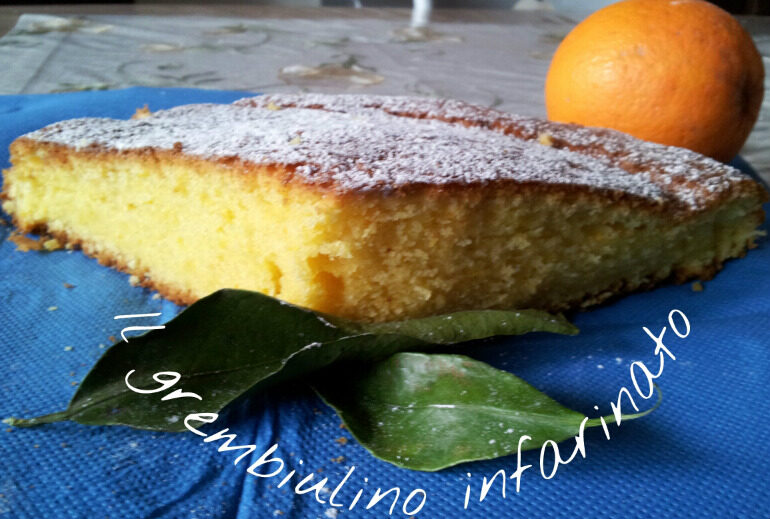 Ciambellone all’arancia